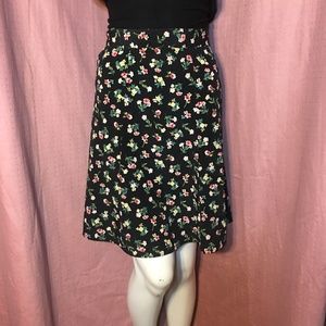 🔥CLEARANCE🔥 VTG 90s Floral Midi Skirt Grunge